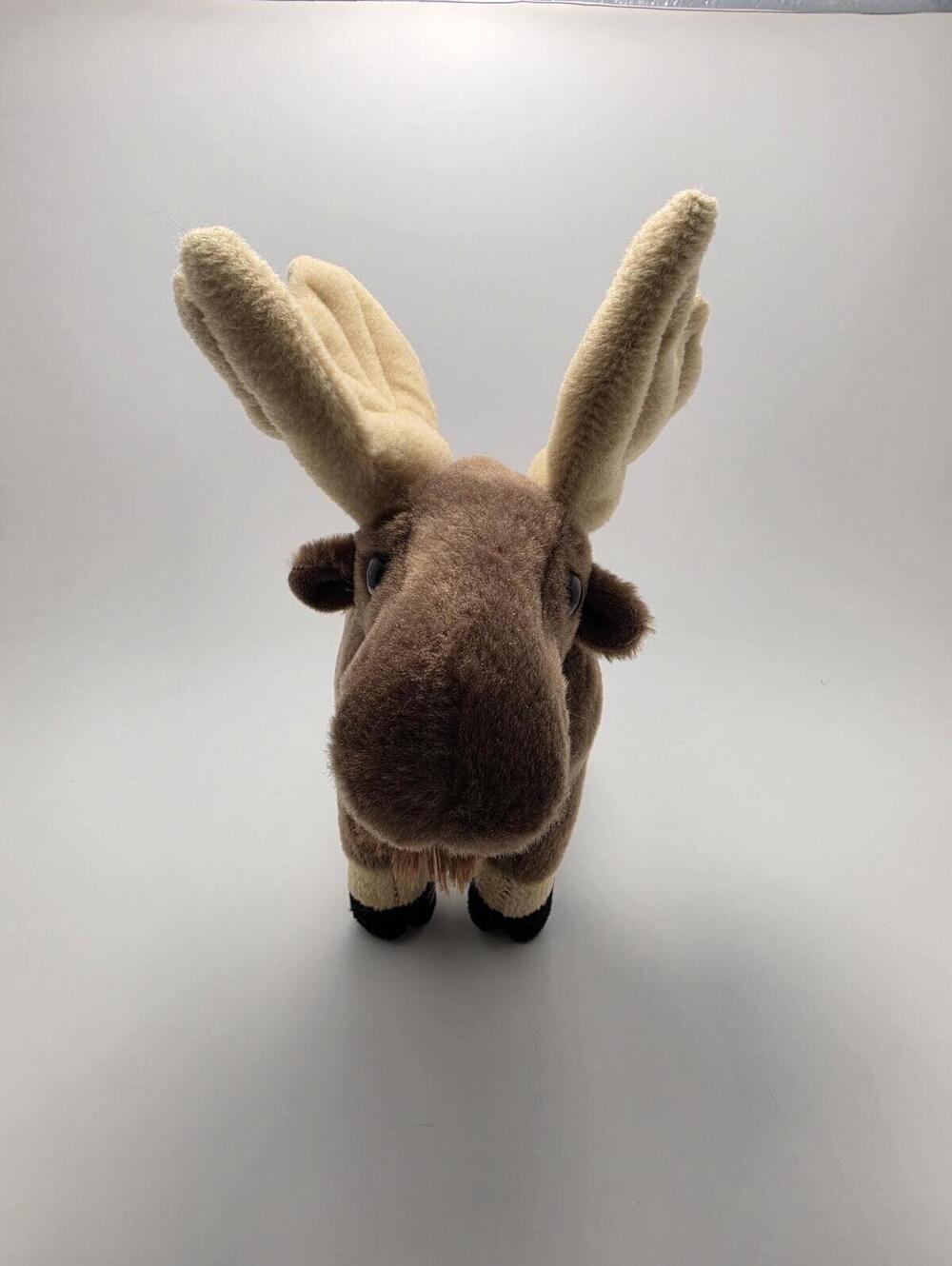 Wild Republic Standing Moose Stuffed Animal Plush! New without Tags (10 inch)